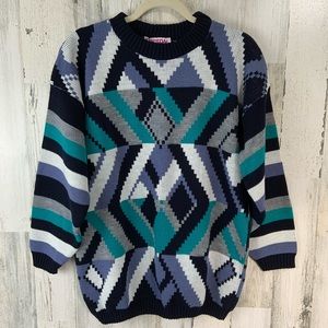 CLIFTON PLACE Vintage Unisex Sweater Size M